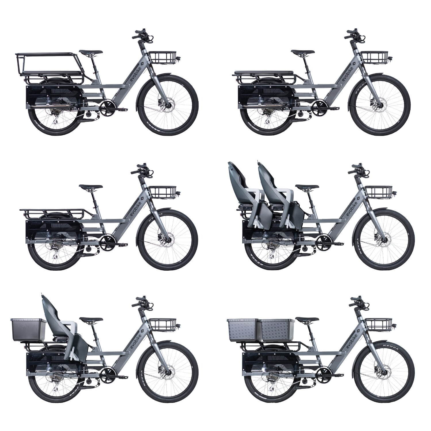 Evobike Cargo Longtail
