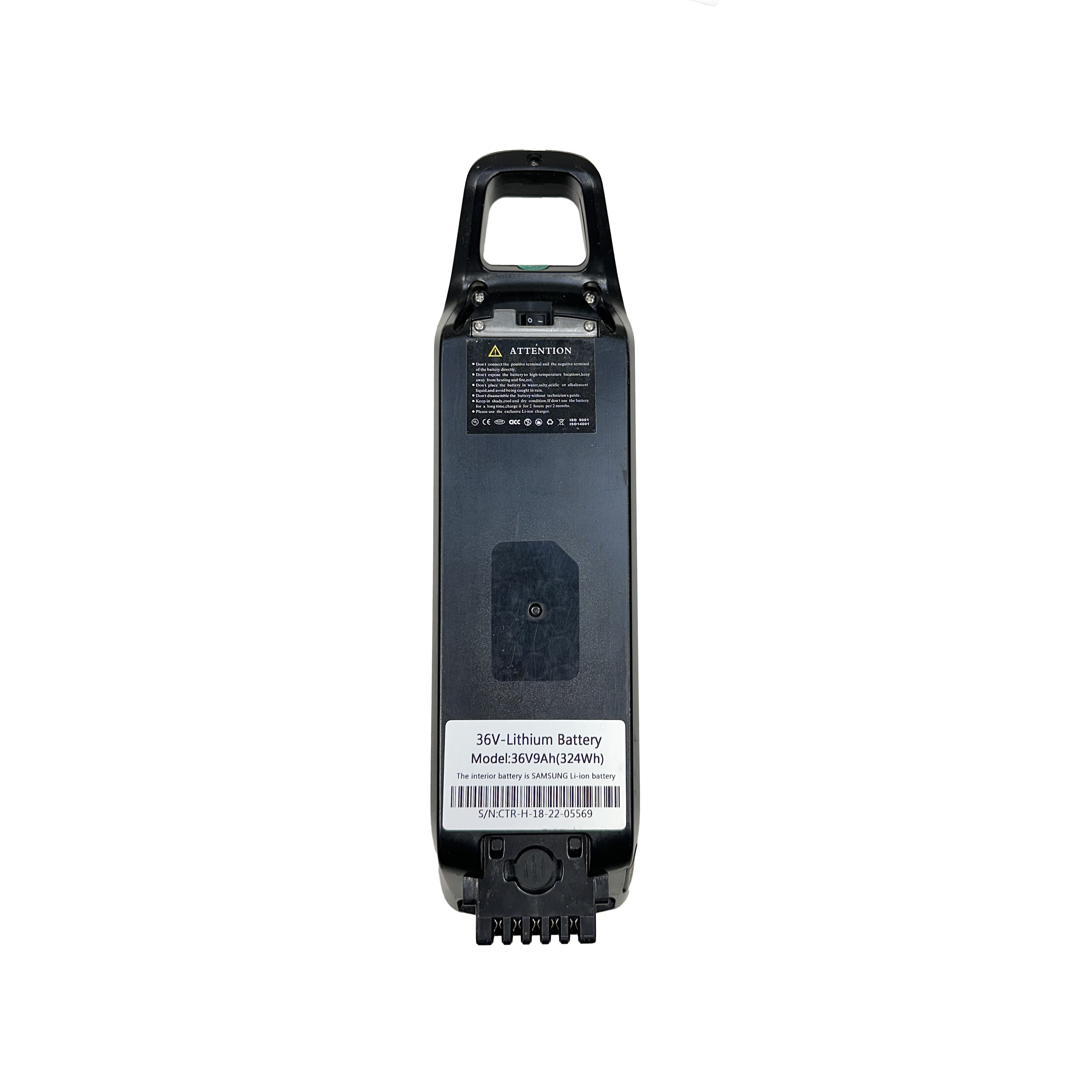 Litiumbatteri 36v 9,0Ah for Evobike Panda