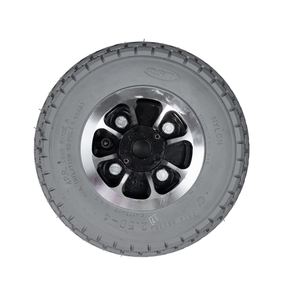 Komplett bakhjul til Blimo X-35, 2,50-4