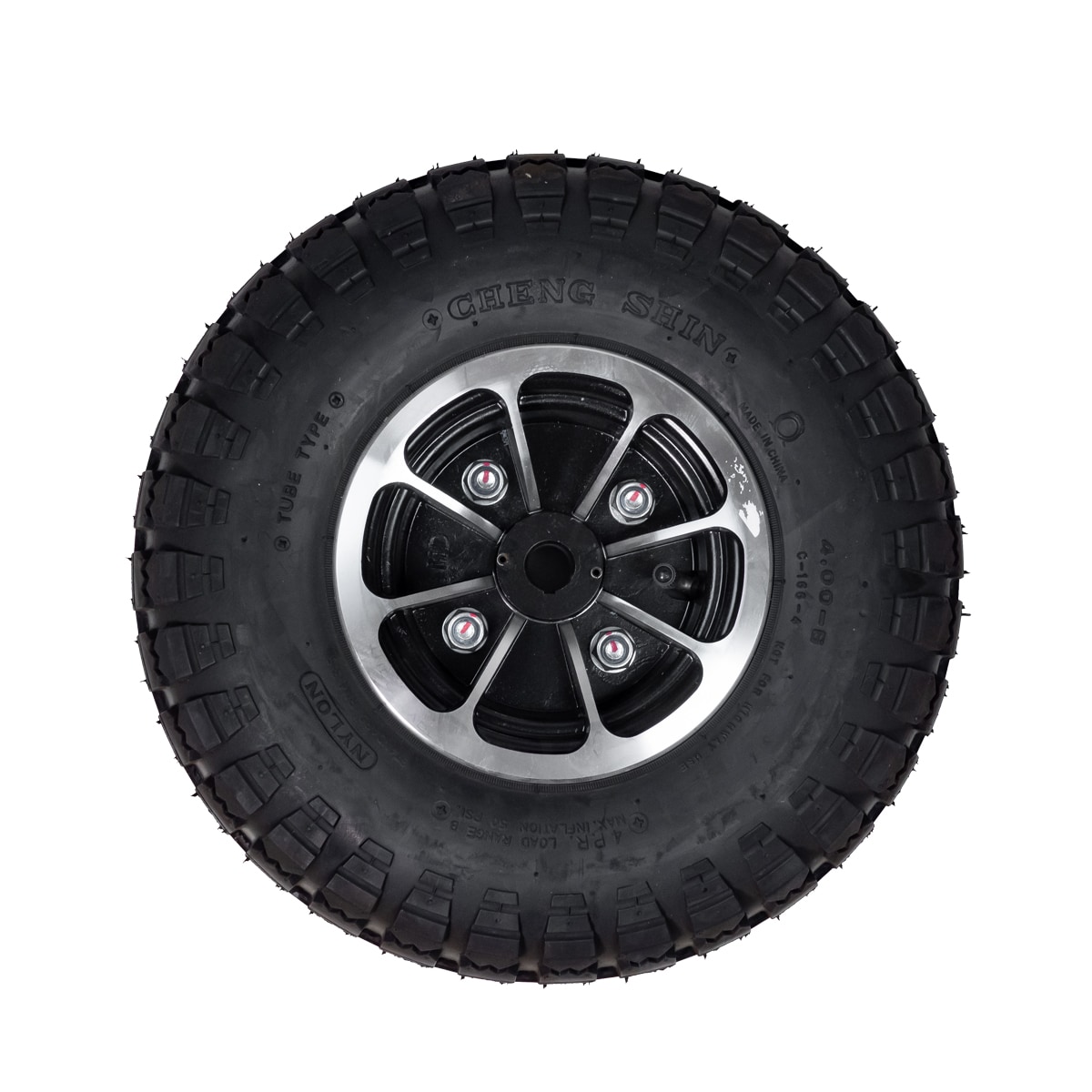 Komplett bakhjul Blimo X-90/X-100/Kabin 4.00-6