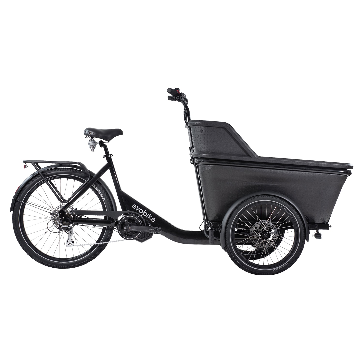 Lådcykel EvoBike Cargo Premium Mid-Drive 2025
