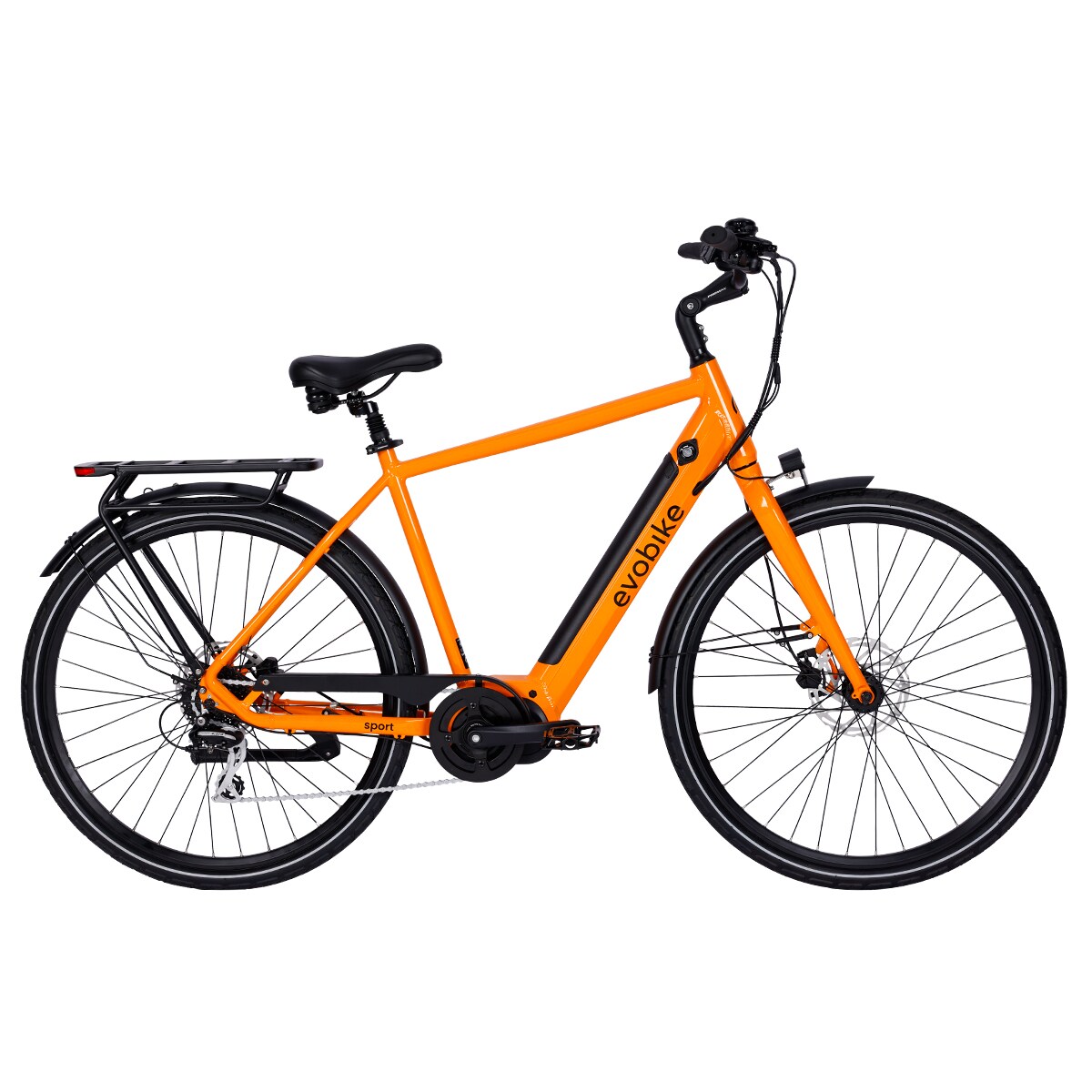 EvoBike SPORT-8 Mid-Drive - Herre