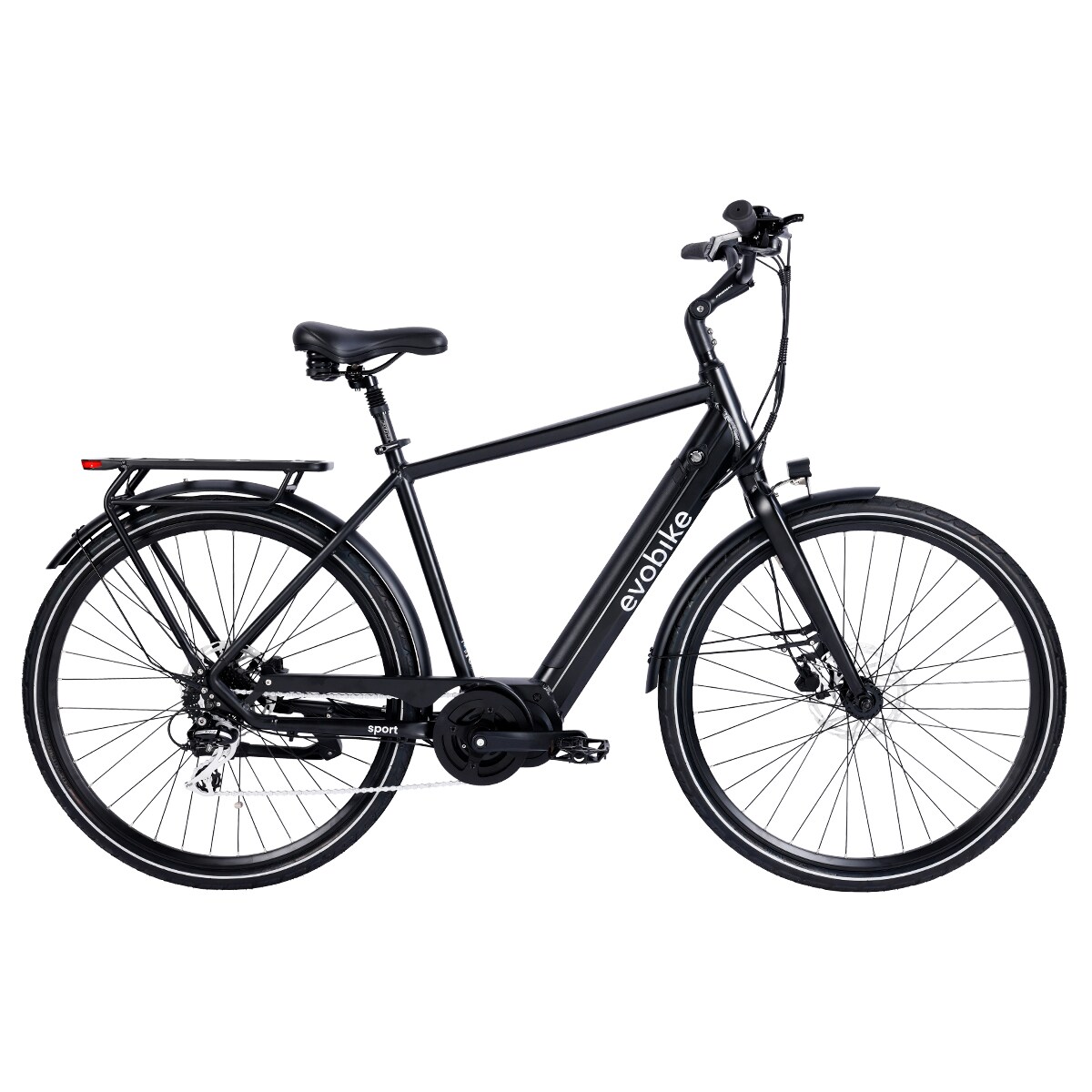 EvoBike SPORT-8 Mid-Drive - Herre